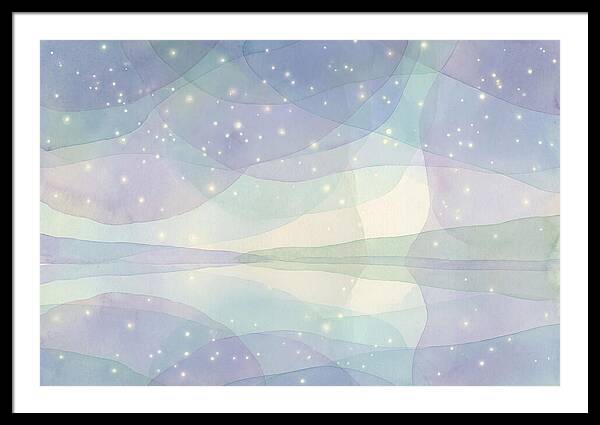 Night Sky Over Calm Waters