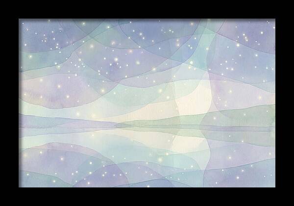 Night Sky Over Calm Waters