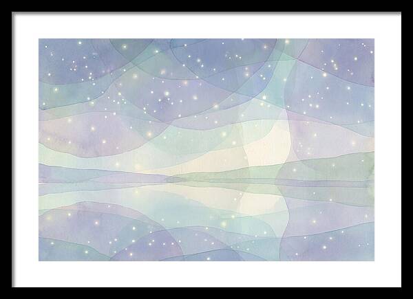 Night Sky Over Calm Waters