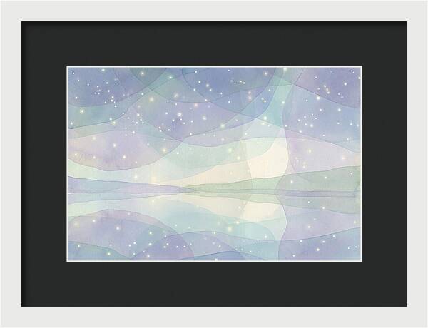 Night Sky Over Calm Waters