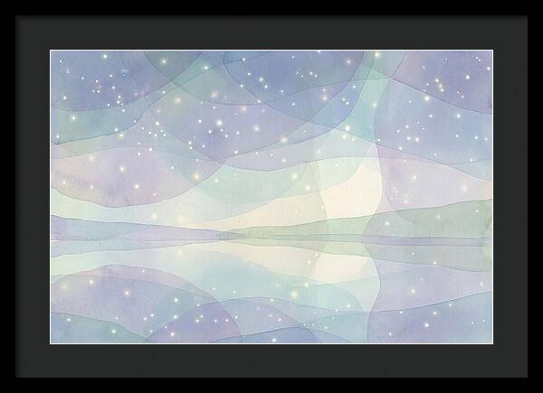 Night Sky Over Calm Waters