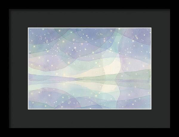 Night Sky Over Calm Waters