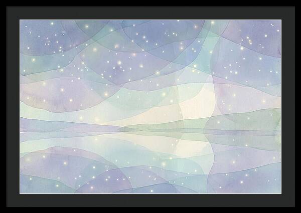 Night Sky Over Calm Waters
