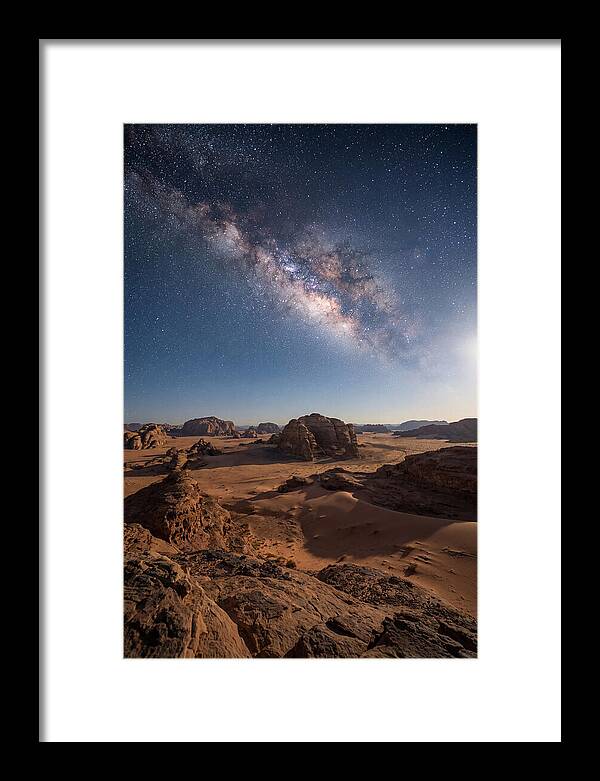 Night Sky Over Desert Arch