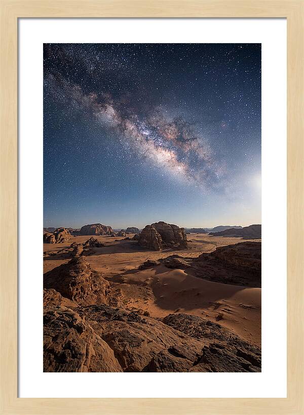 Night Sky Over Desert Arch