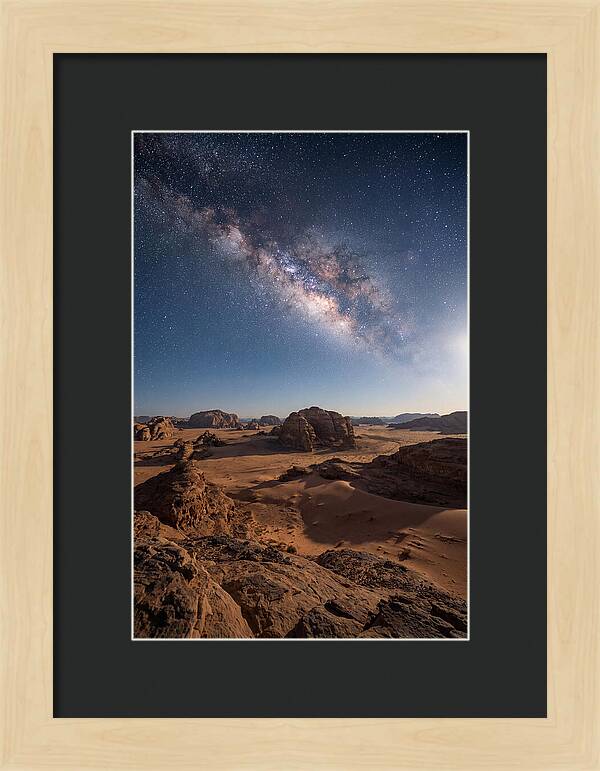 Night Sky Over Desert Arch