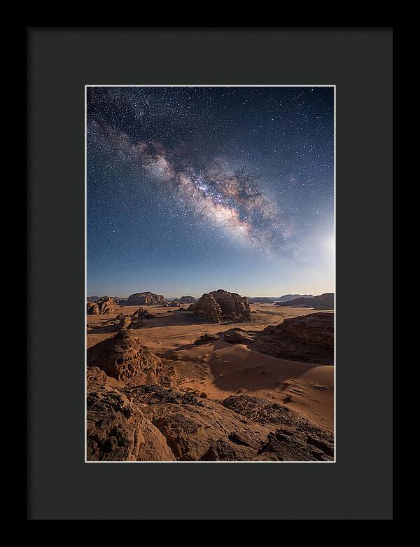 Night Sky Over Desert Arch