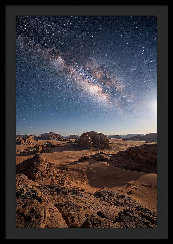 Night Sky Over Desert Arch