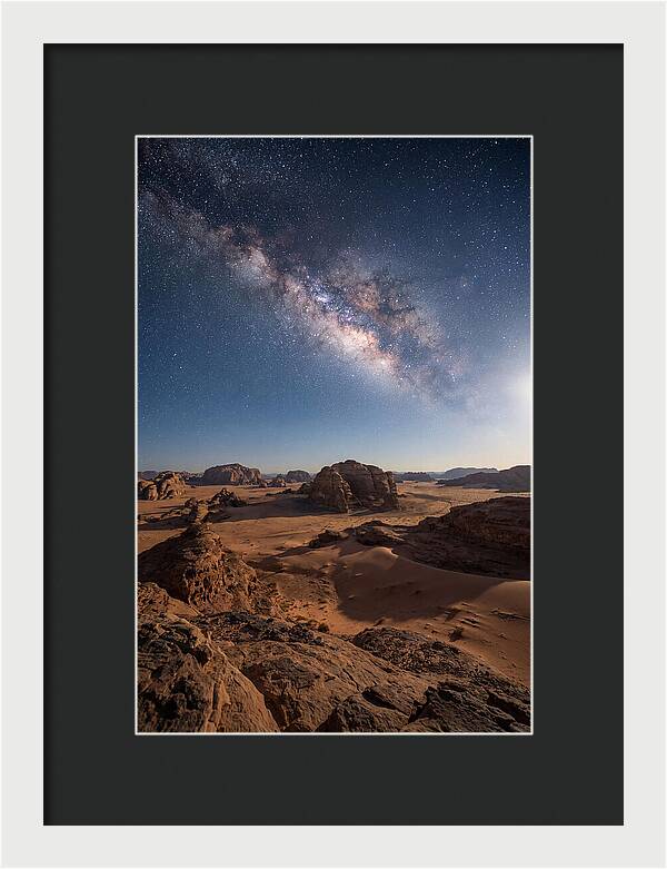 Night Sky Over Desert Arch