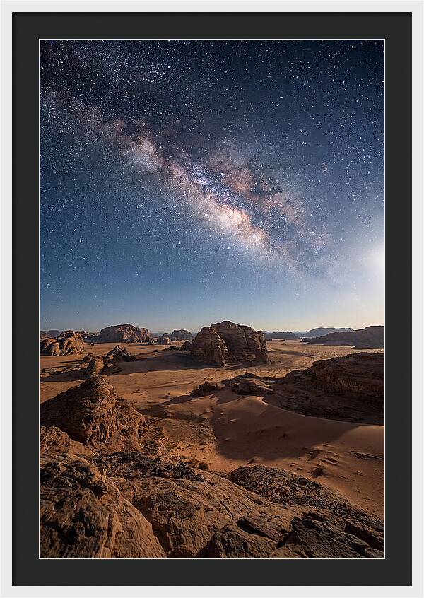 Night Sky Over Desert Arch