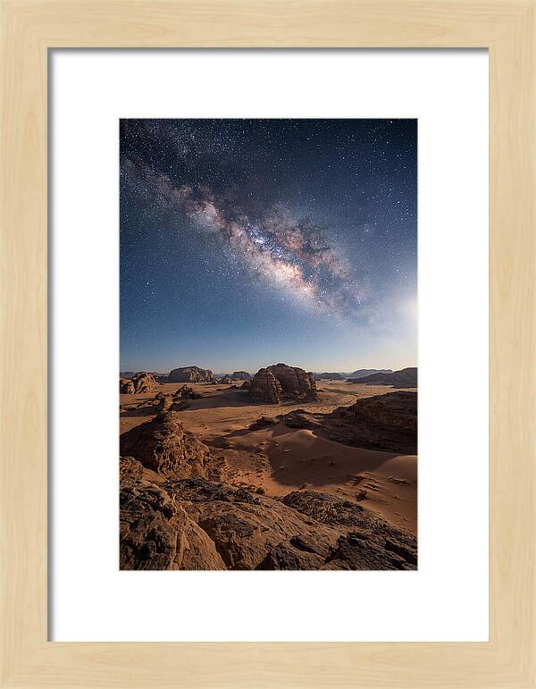 Night Sky Over Desert Arch