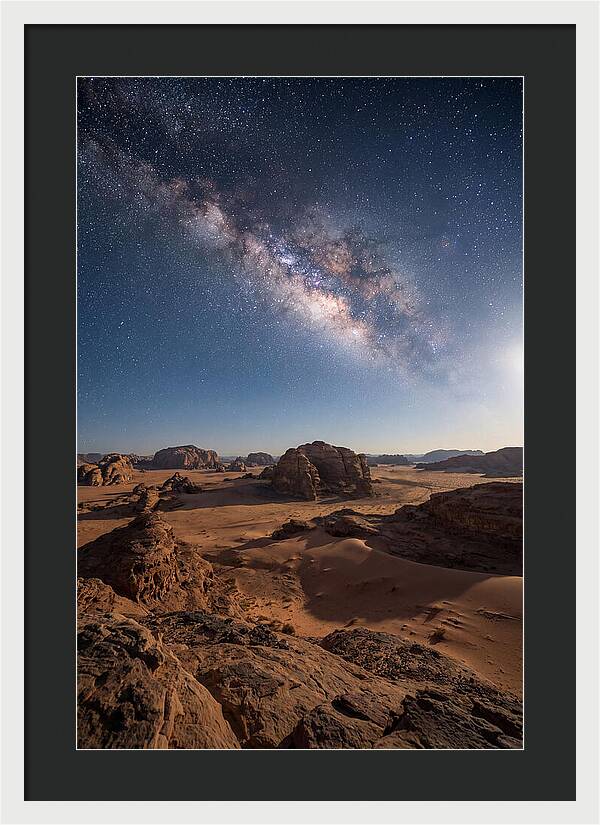 Night Sky Over Desert Arch