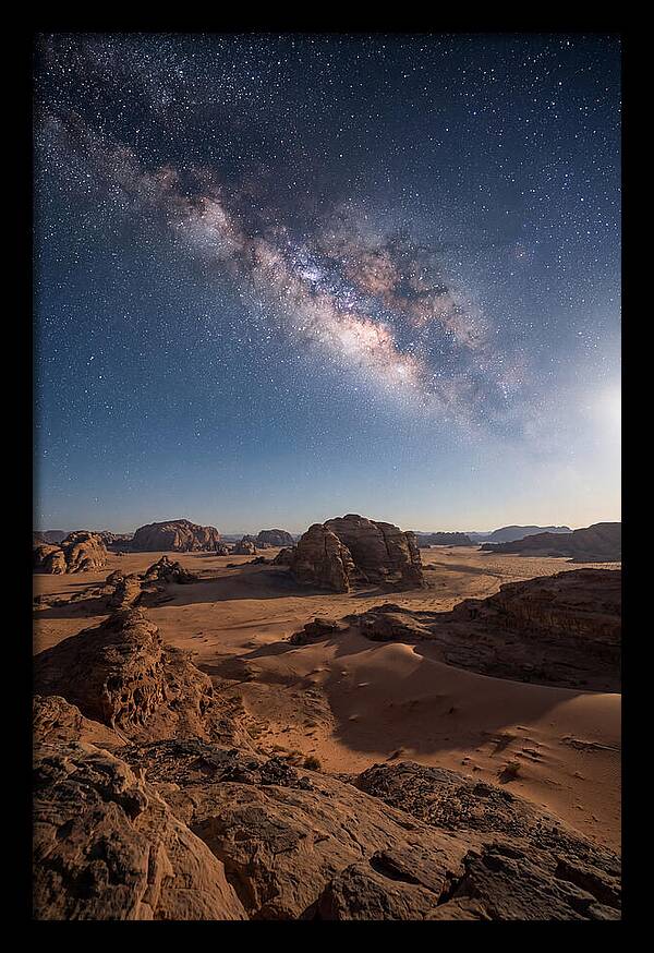Night Sky Over Desert Arch
