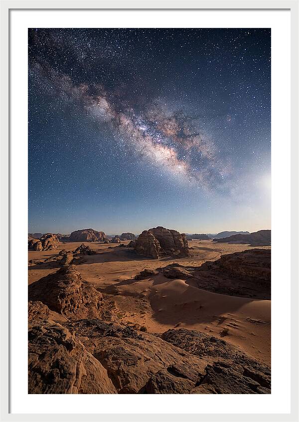 Night Sky Over Desert Arch