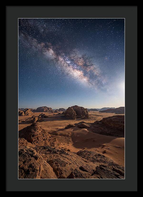 Night Sky Over Desert Arch