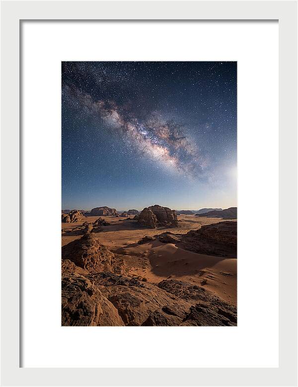 Night Sky Over Desert Arch