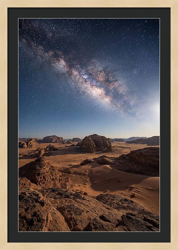 Night Sky Over Desert Arch