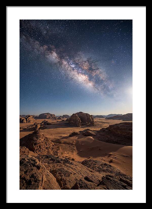 Night Sky Over Desert Arch