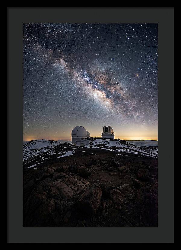 Night Sky Over Mauna Kea