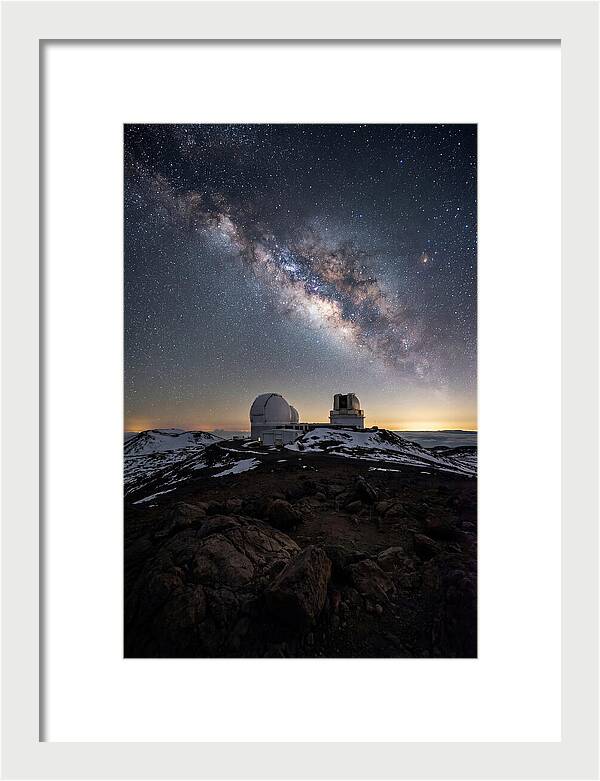 Night Sky Over Mauna Kea