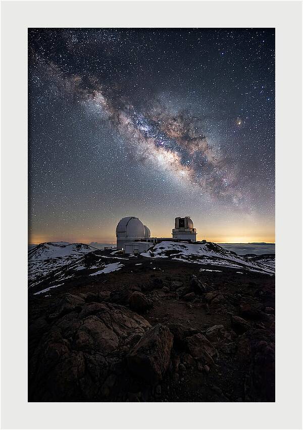 Night Sky Over Mauna Kea