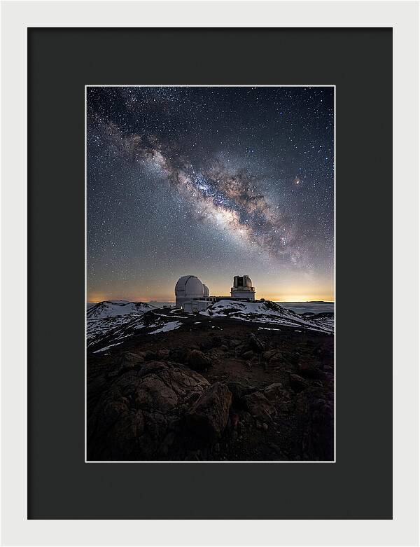 Night Sky Over Mauna Kea