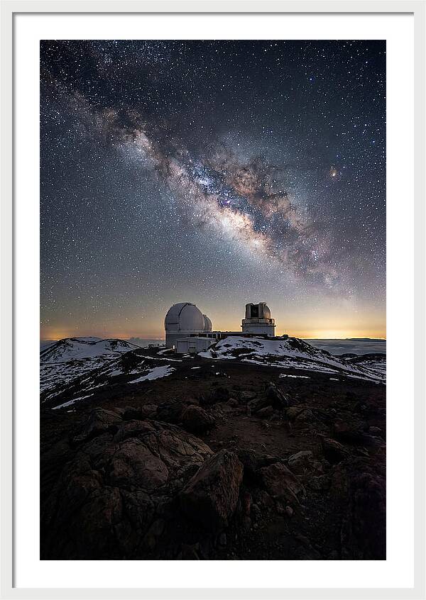 Night Sky Over Mauna Kea
