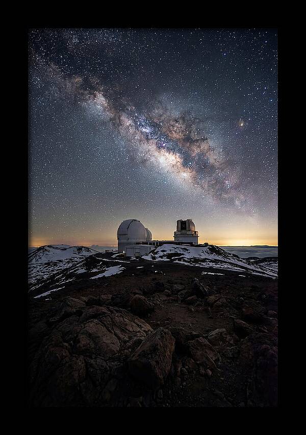 Night Sky Over Mauna Kea