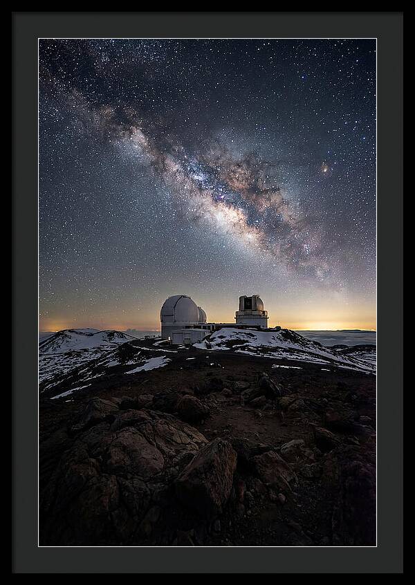 Night Sky Over Mauna Kea
