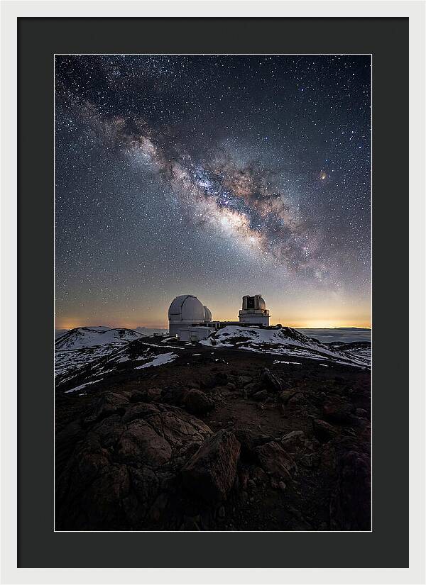 Night Sky Over Mauna Kea