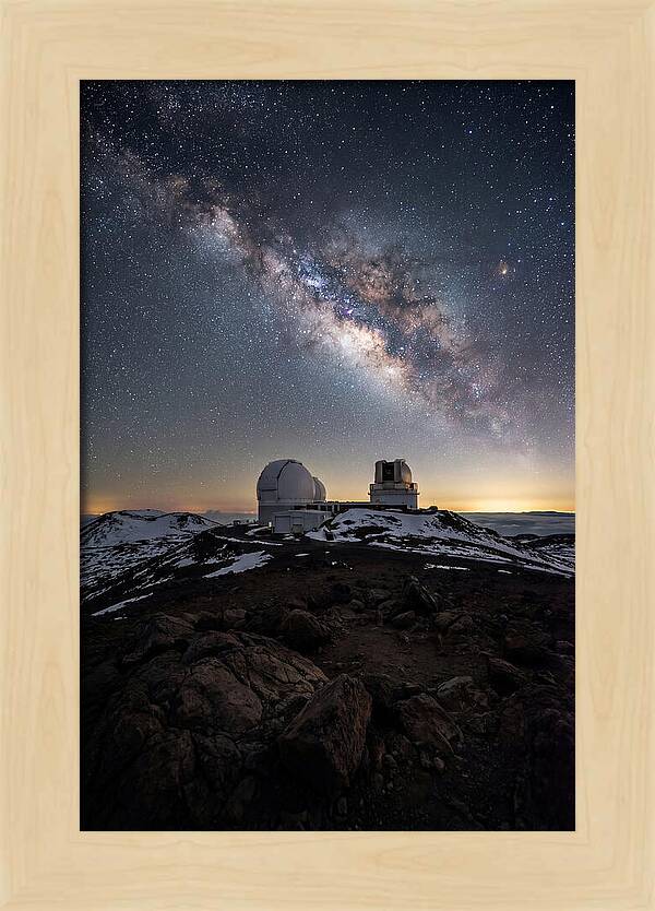 Night Sky Over Mauna Kea