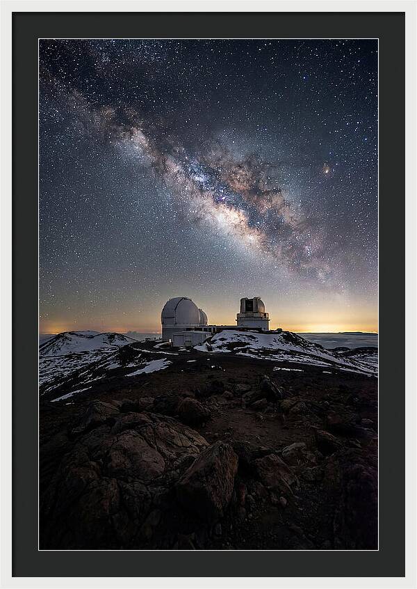 Night Sky Over Mauna Kea