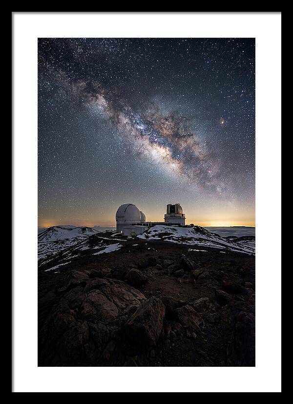 Night Sky Over Mauna Kea