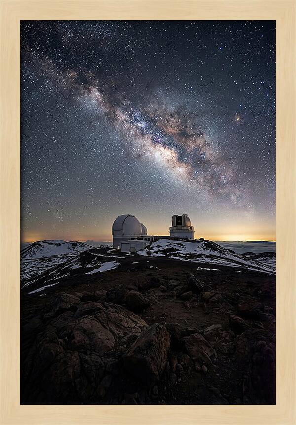 Night Sky Over Mauna Kea