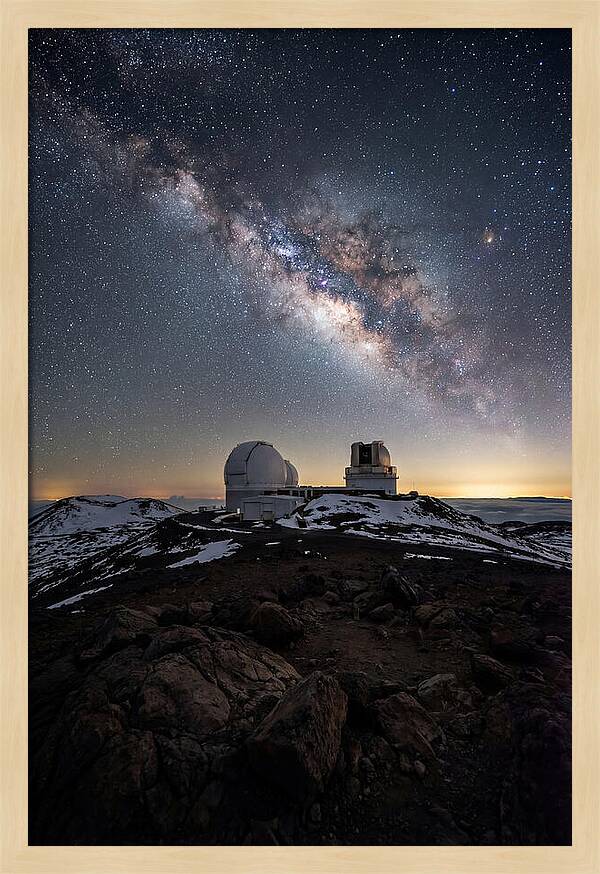 Night Sky Over Mauna Kea