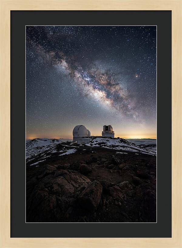 Night Sky Over Mauna Kea