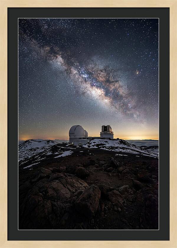 Night Sky Over Mauna Kea