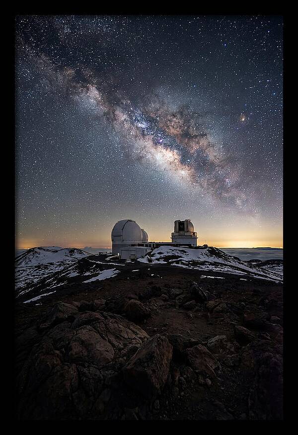 Night Sky Over Mauna Kea