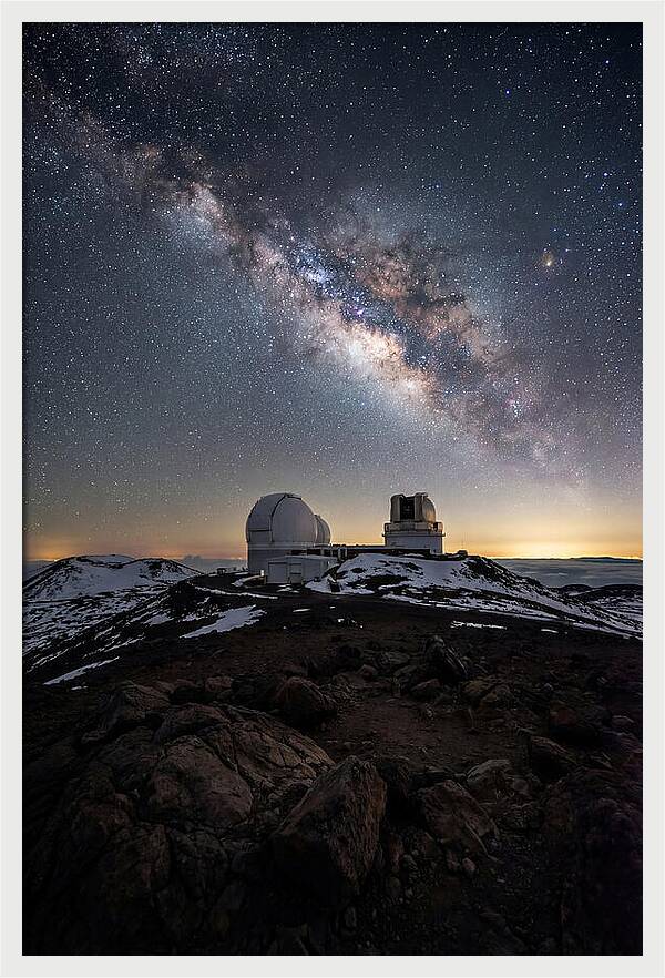 Night Sky Over Mauna Kea