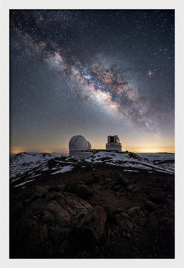 Night Sky Over Mauna Kea
