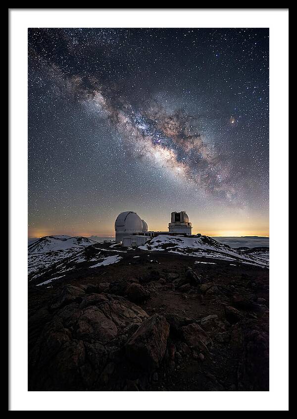 Night Sky Over Mauna Kea