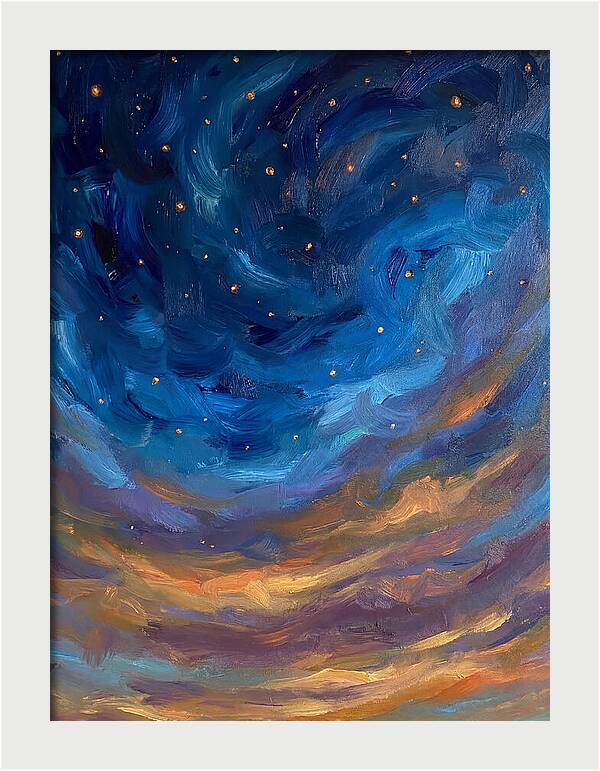 Night Sky Over Mediterranean