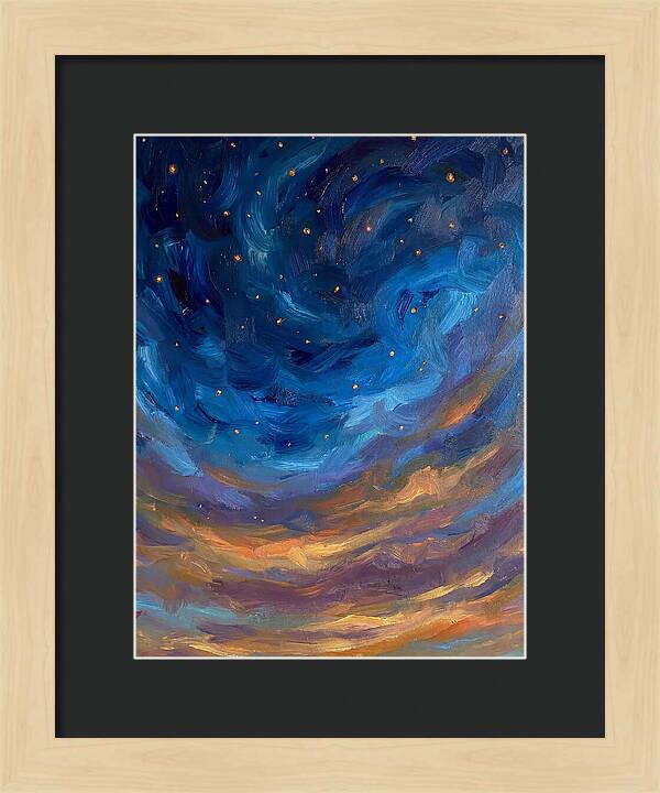 Night Sky Over Mediterranean