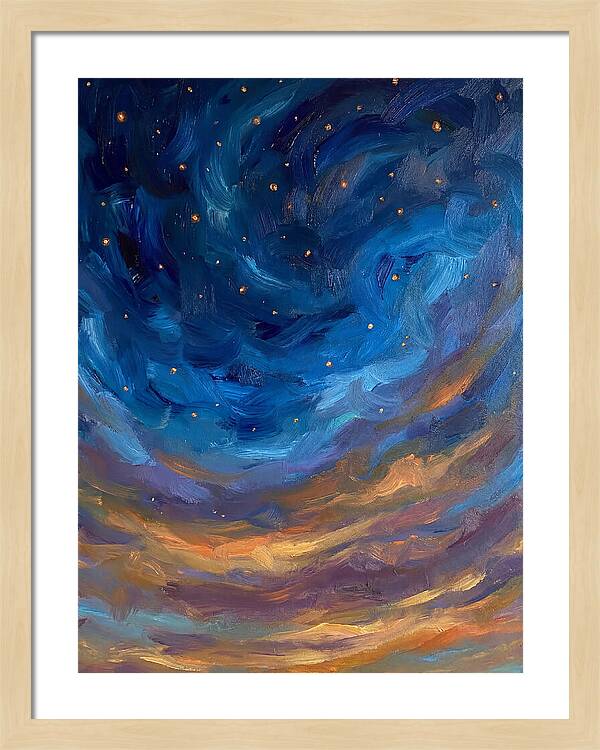 Night Sky Over Mediterranean