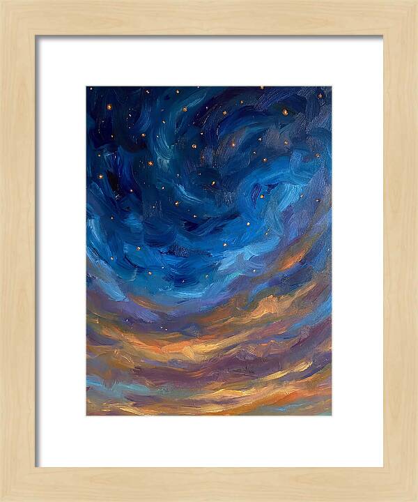 Night Sky Over Mediterranean