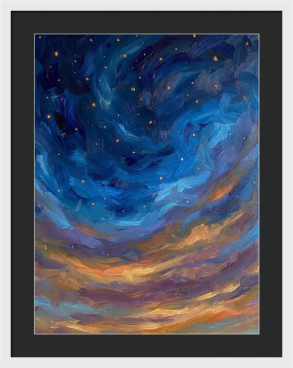 Night Sky Over Mediterranean