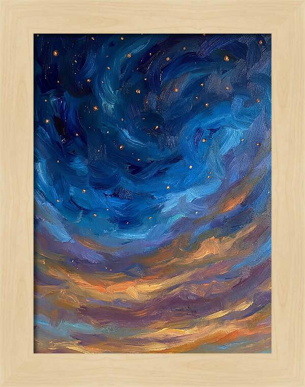 Night Sky Over Mediterranean