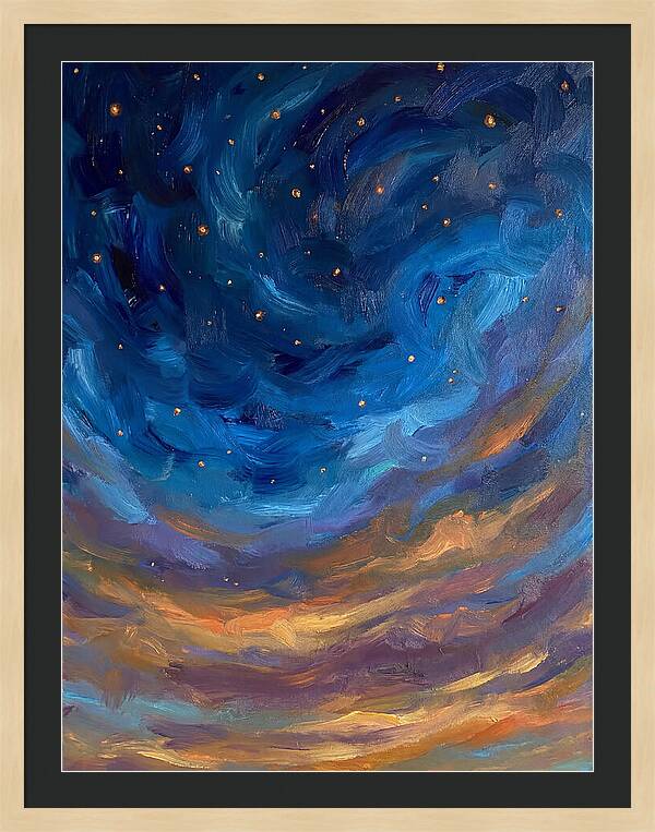 Night Sky Over Mediterranean