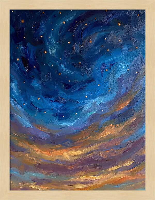 Night Sky Over Mediterranean