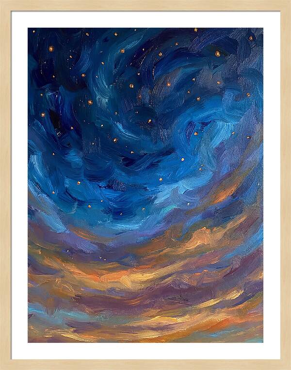 Night Sky Over Mediterranean